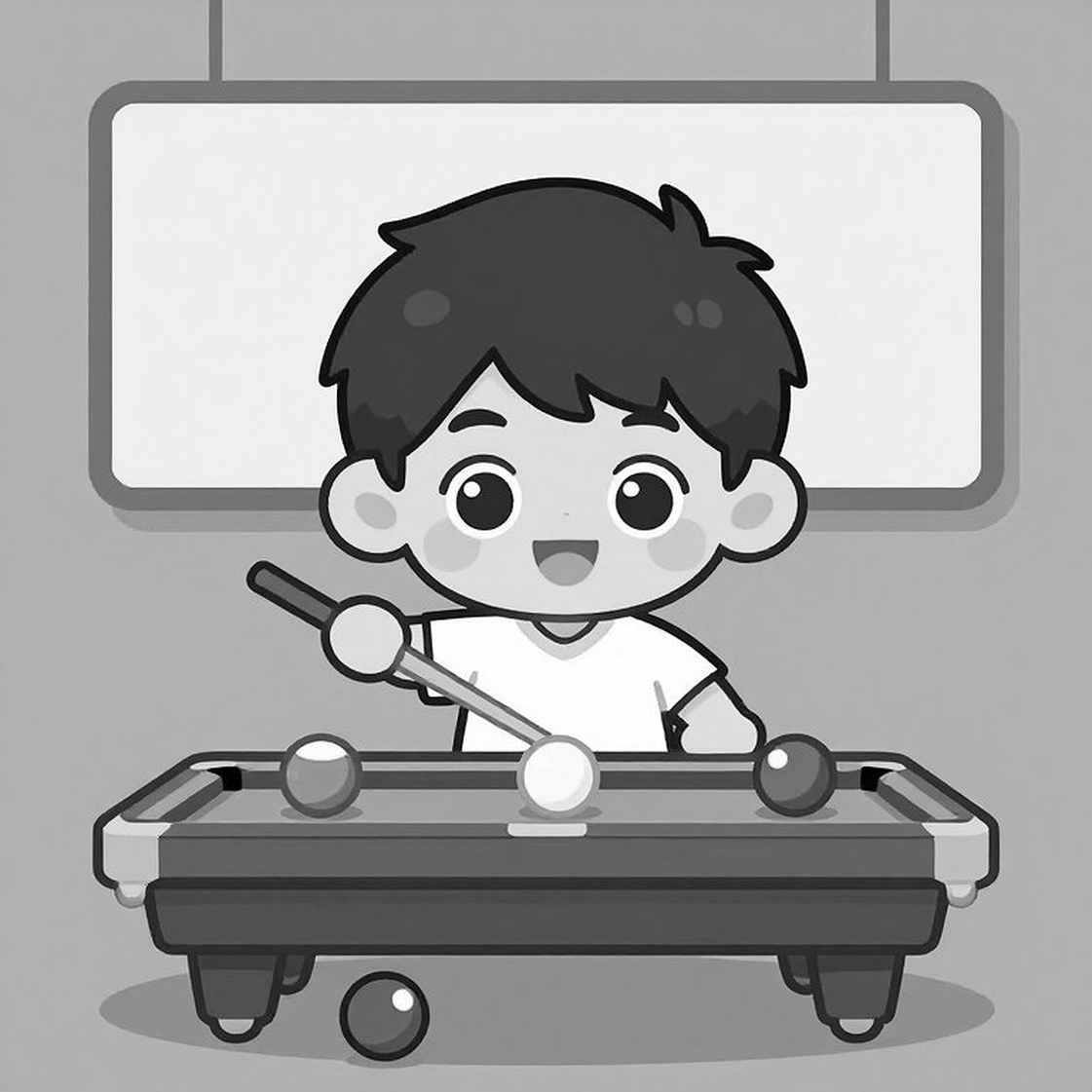 When a Billiards Analysis Has No Data: The Story of a Void